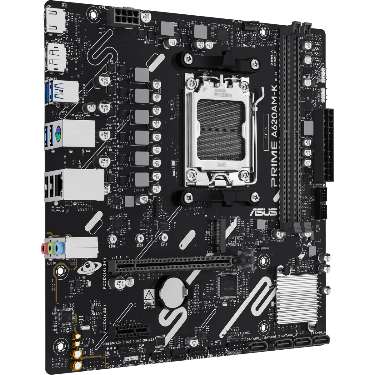 Mainboard ASUS PRIME A620AM-K - Foto 2