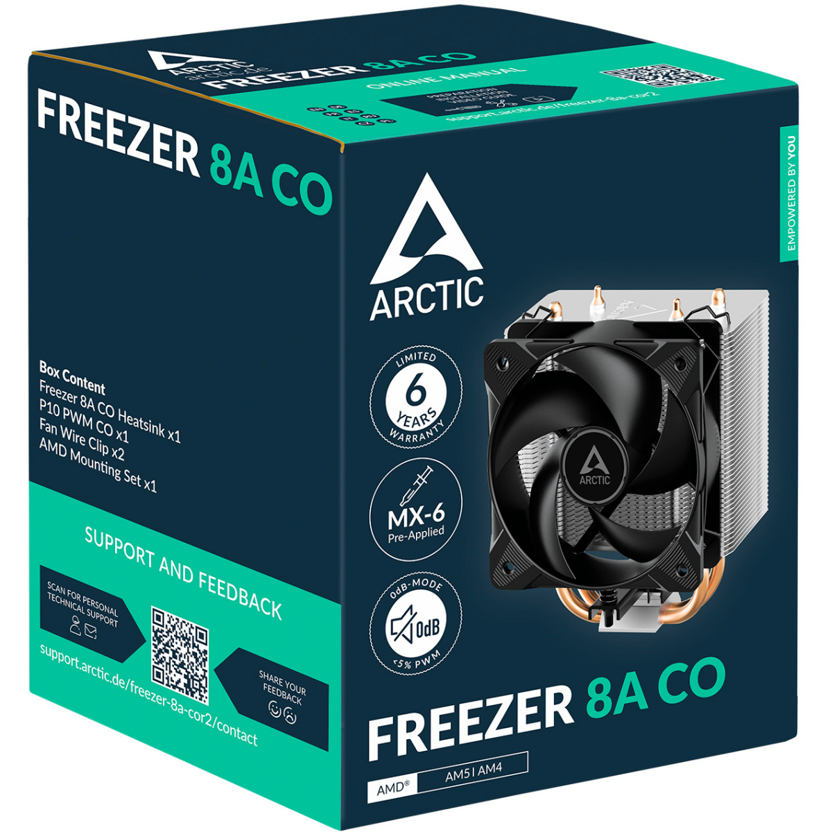 Ventilateur de processeur Arctic Freezer 8A CO AMD - ACFRE00162A - photo 6