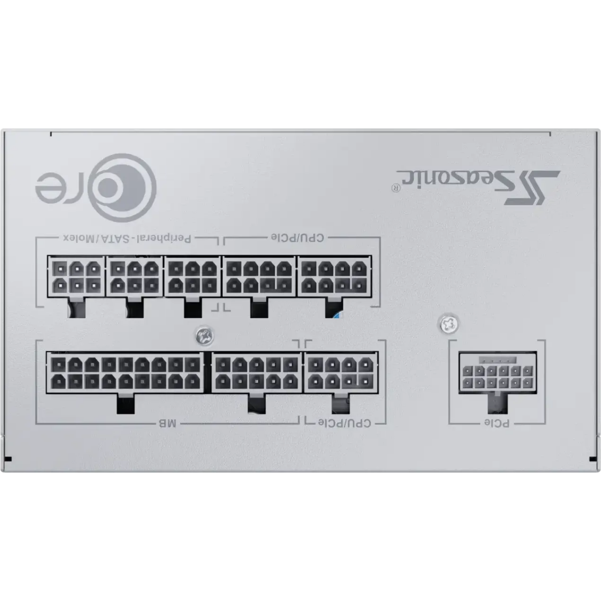 Netzteil 850W Seasonic Core GX-850 ATX 3.1 White - SRP-CGX851-A5A32SF-W - Foto 5