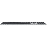 clavier Apple Magic Keyboard With Touch ID and Numeric Keypad Black Keys (USB-C) (German) (MXK83D/A)
