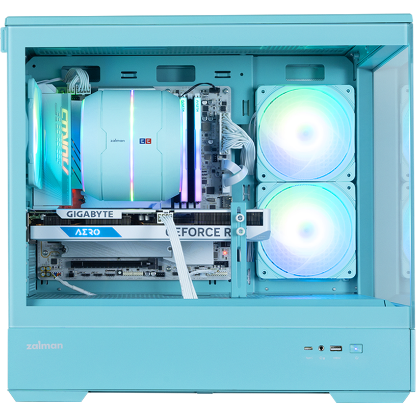 Gehäuse Zalman P30 V2 Mint - P30 MINT V2 - Foto 7