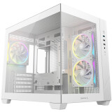 Gehäuse DeepCool CG330 3F White (R-CG330-WHNGM3-G)
