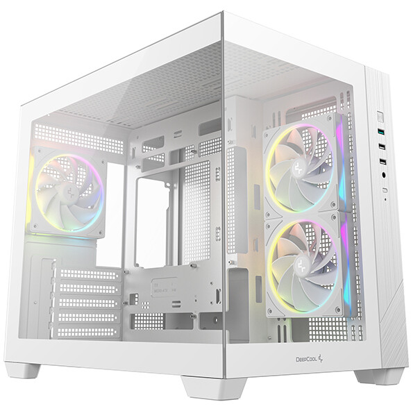 Gehäuse DeepCool CG330 3F White - R-CG330-WHNGM3-G