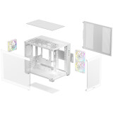 Gehäuse DeepCool CG330 3F White (R-CG330-WHNGM3-G)