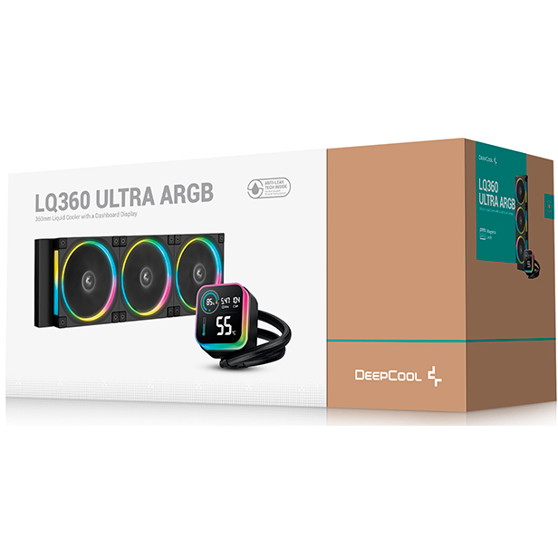 Kühlsystem für Flüssigkeitskühlung DeepCool LQ360 ULTRA ARGB - R-LQ360-BKASMC-G-1 - Foto 6