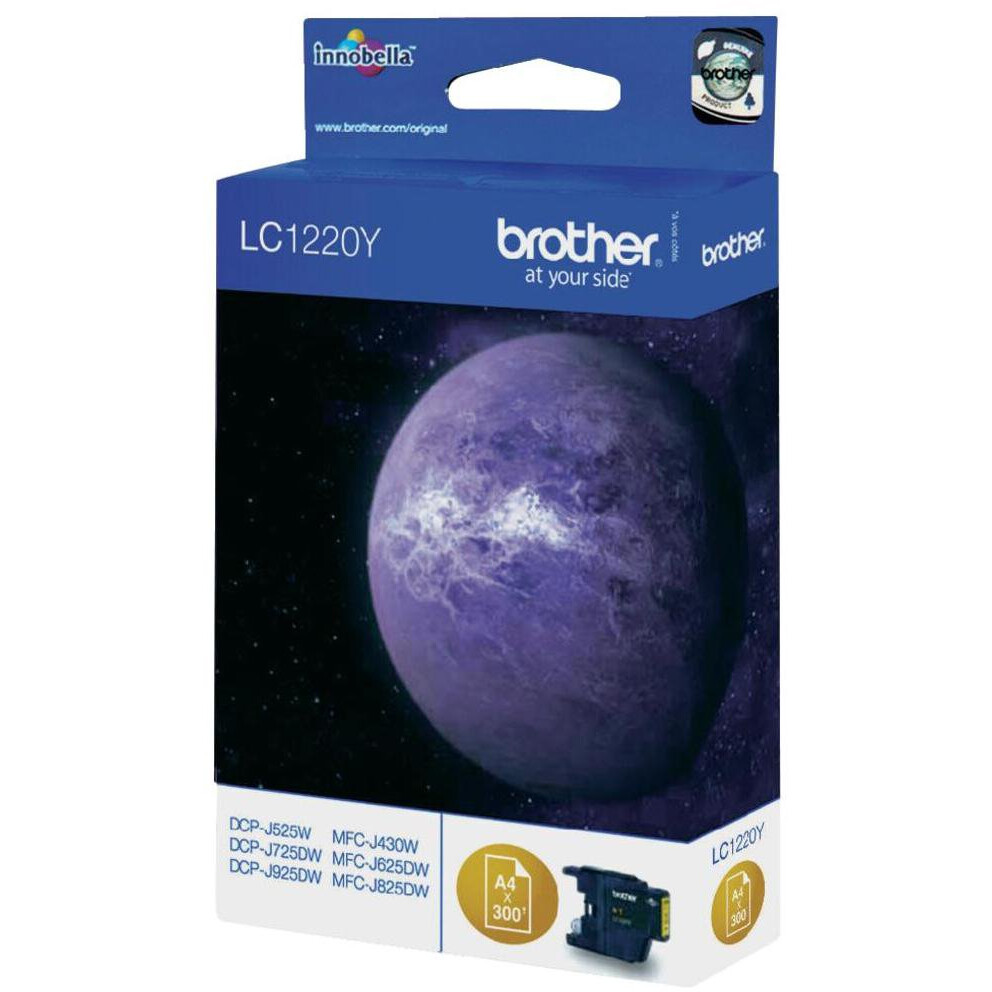 Kassette Brother LC1220Y Yellow