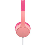Headset Belkin SoundForm Mini Wired Pink (USB-C and 3.5mm) (AUD010hqPK)