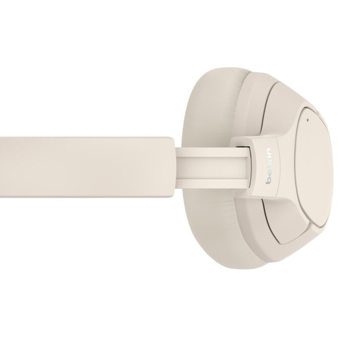 Headset Belkin Noise Cancelling Over-Ear Headphones Sand - AUD008HQSA - Foto 5