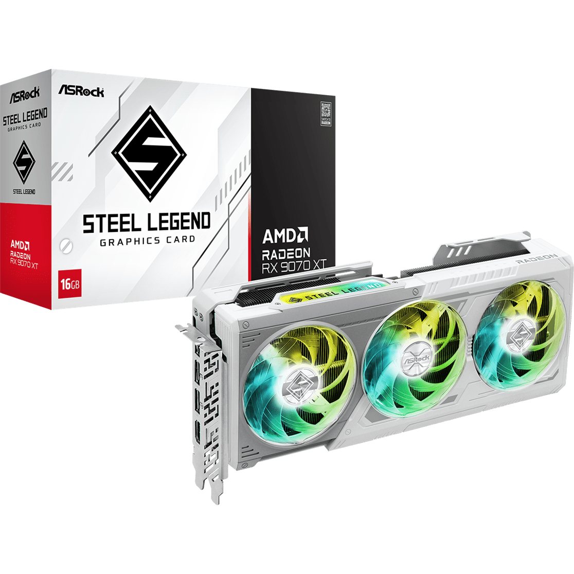 carte graphique AMD Radeon RX 9070 XT ASRock Steel Legend 16GB (RX9070XT SL 16G) - photo 6