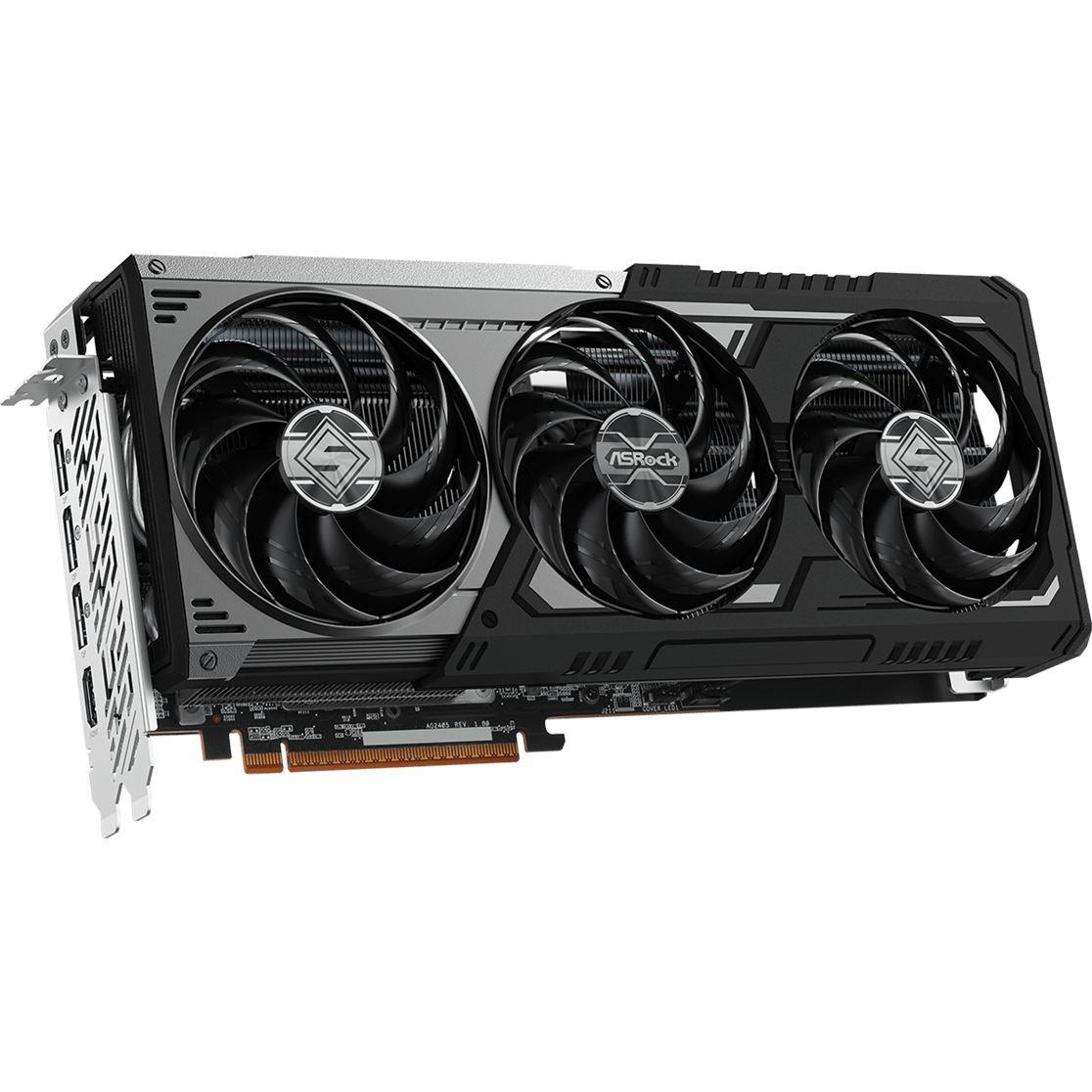 carte graphique AMD Radeon RX 9070 XT ASRock Steel Legend Dark 16GB (RX9070XT SLD 16G) - photo 2