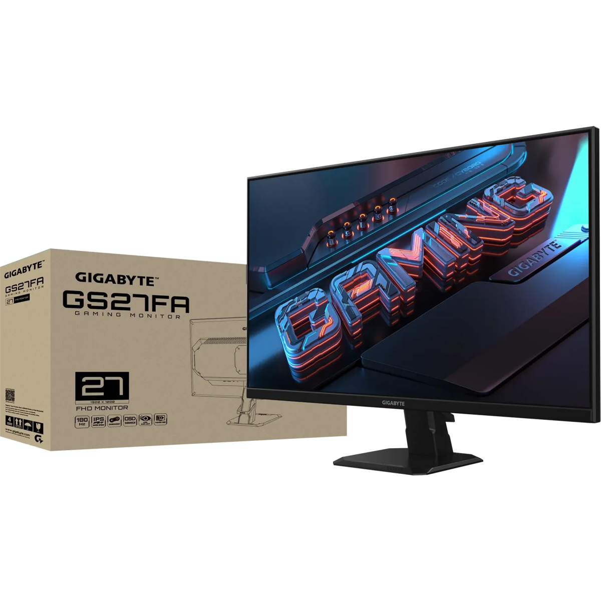 Monitor Gigabyte 27" GS27FA - GS27FA EK - Foto 7