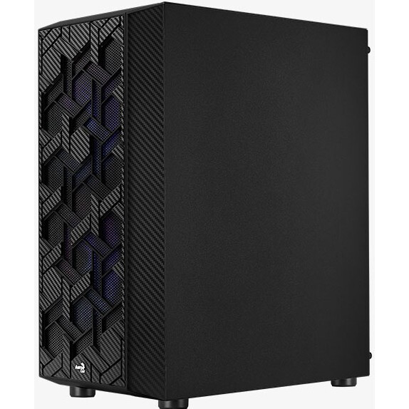 Datoru korpuss AeroCool Hive FRGB Black - Hive-G-BK-v2 - foto 2