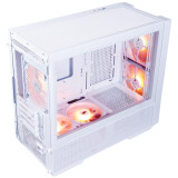 boîtier 1STPLAYER AU6 ARGB White (AU6-WH-2FA7-14-W-2FA7R-W-1FA7-W)