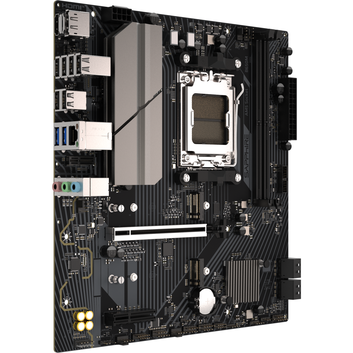 carte mère Sapphire B650M-E - 52112-04-40G - photo 2