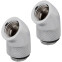 Eckanschluss für Heizungskreislauf Corsair Hydro X Series XF Adapter 2-pack 45° Angled rotary Silver - CX-9055001-WW