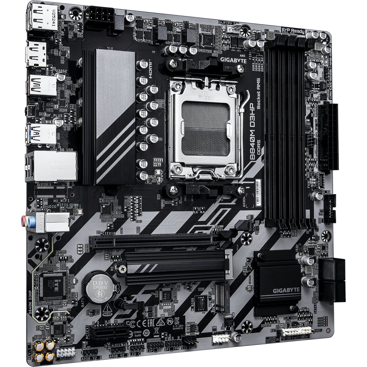 carte mère Gigabyte B840M D3HP - photo 2
