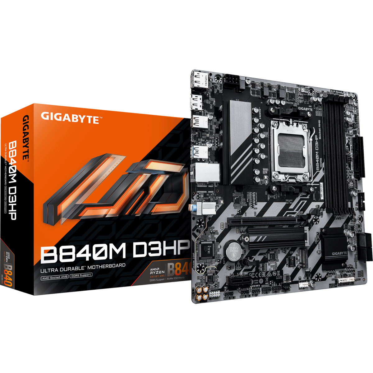 carte mère Gigabyte B840M D3HP - photo 4