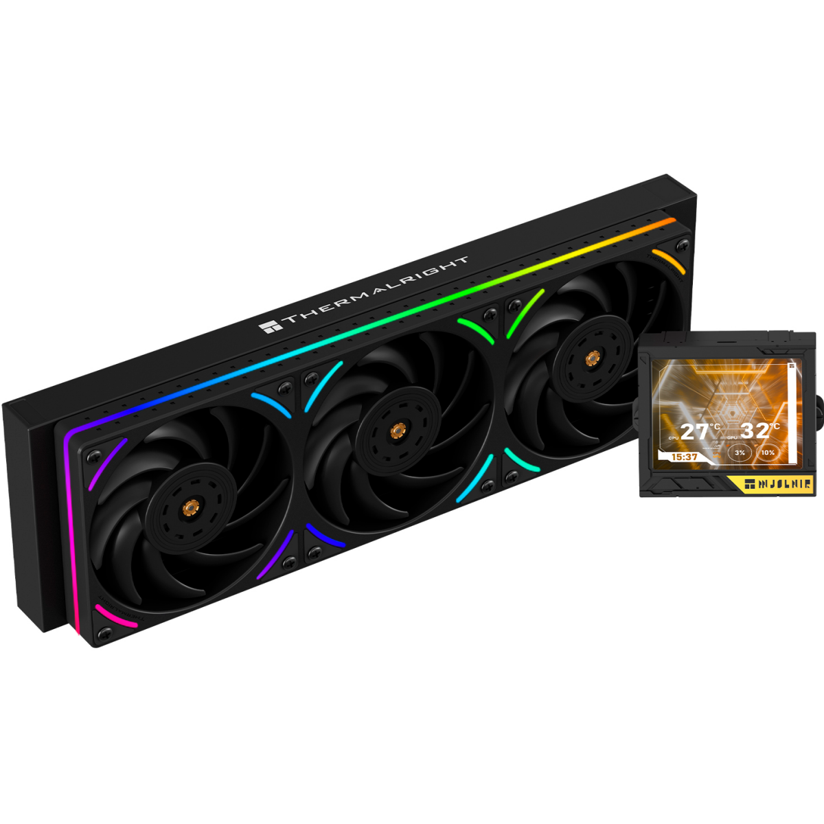 Wasserkühlungssystem Thermalright Mjolnir Vision 360 UB Pro ARGB Black - TRMV360UBPROAB - Foto 2