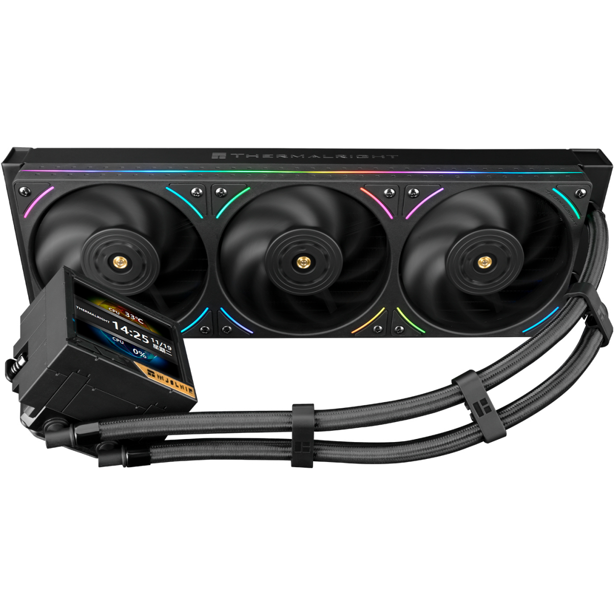 Wasserkühlungssystem Thermalright Mjolnir Vision 360 UB Pro ARGB Black - TRMV360UBPROAB - Foto 5