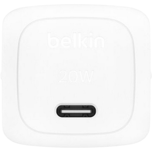 Netzladestation Belkin BoostCharge USB-C Wall Charger 20W + USB-C Cable White - WCA009kq1MWH-B6 - Foto 4