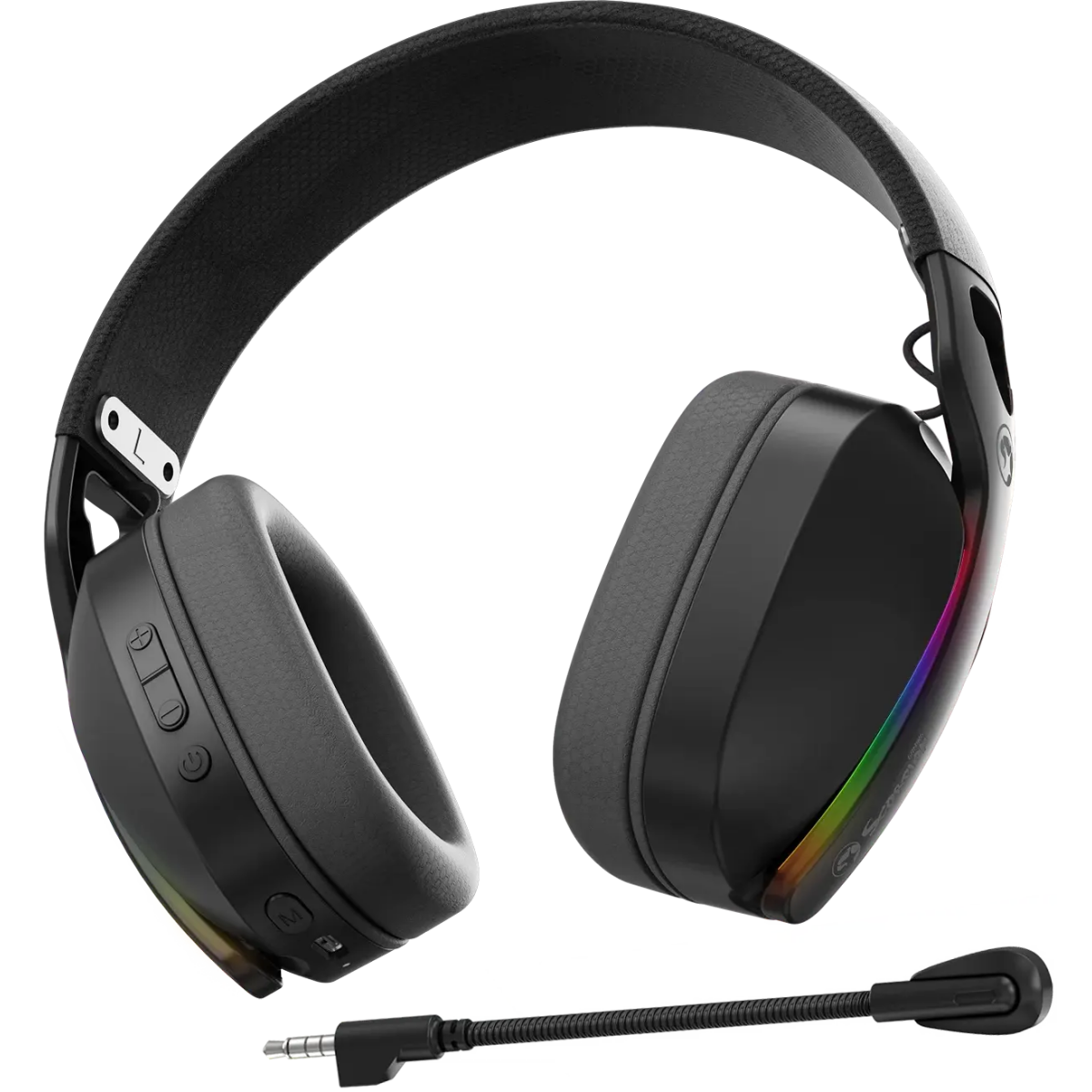Headset MARVO HG9086W Pulz 70W Black - HG9086W BK - Foto 4