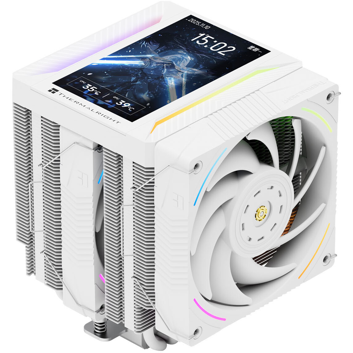 Kühler Thermalright Peerless Assassin 120 Vision MAX ARGB White - PA120VMAW