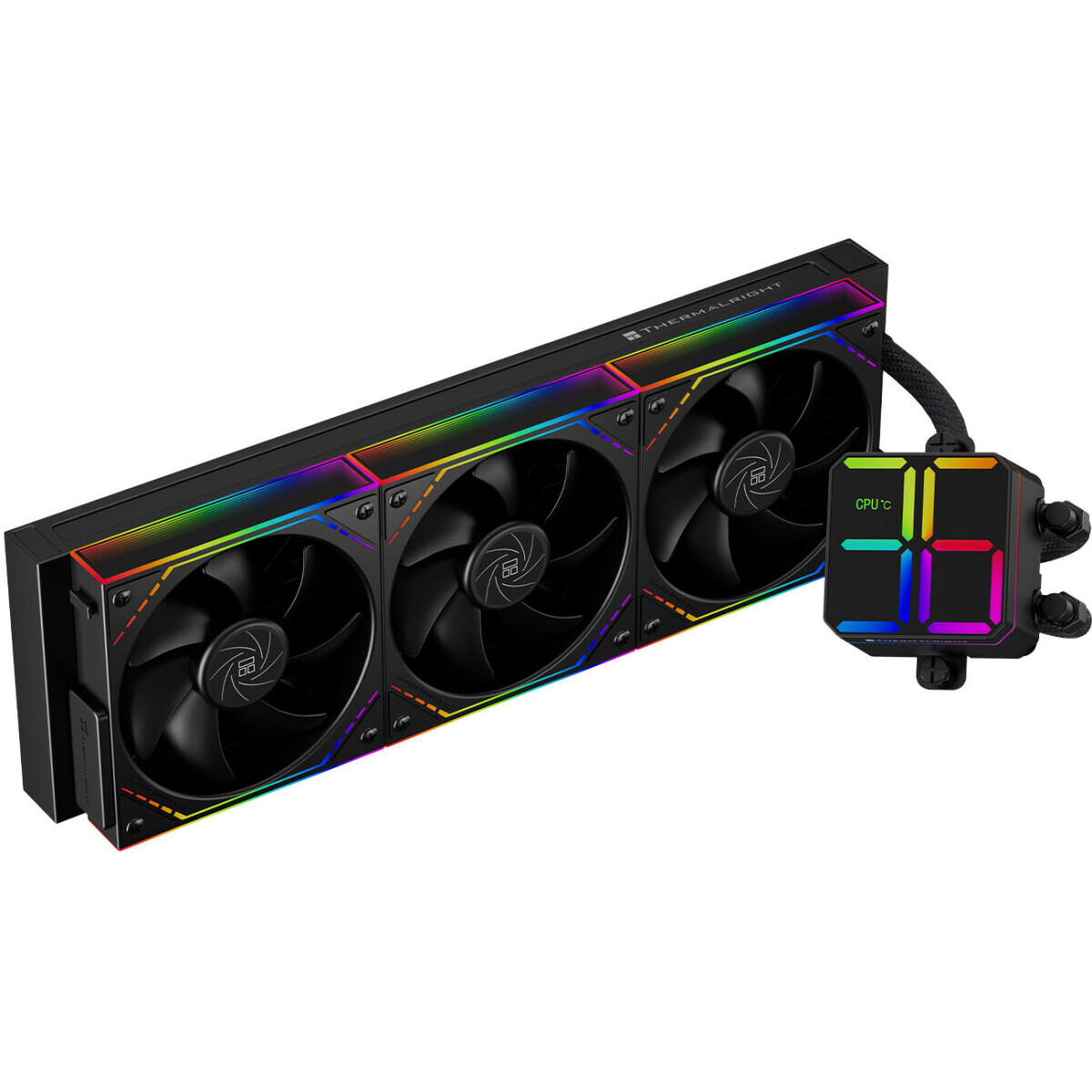 Kühlsystem für Flüssigkeitskühlung Thermalright Magic Qube 360 ARGB Black - TRMQ360AB
