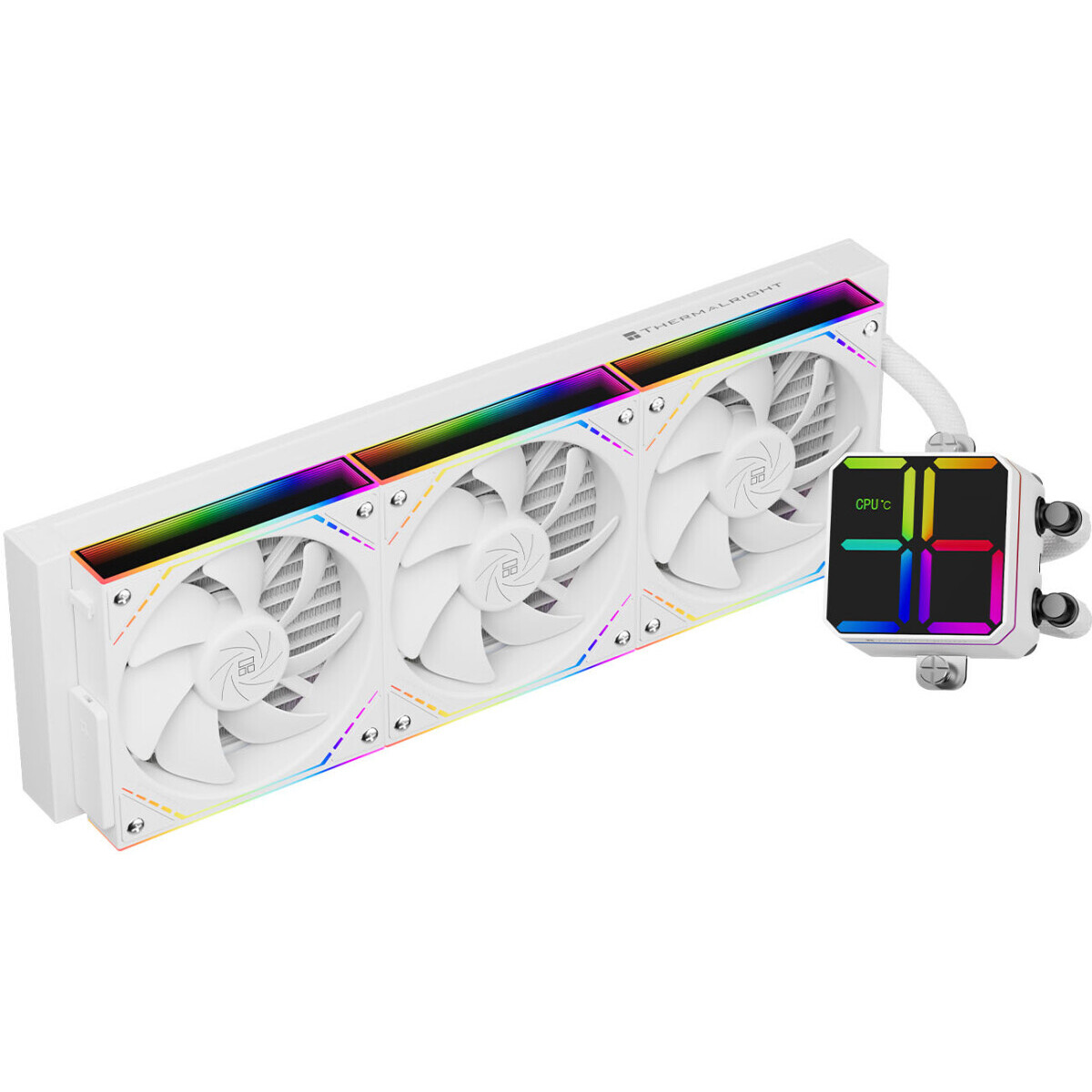 Flüssigkeitskühlsystem Thermalright Magic Qube 360 ARGB White - TRMQ360AW