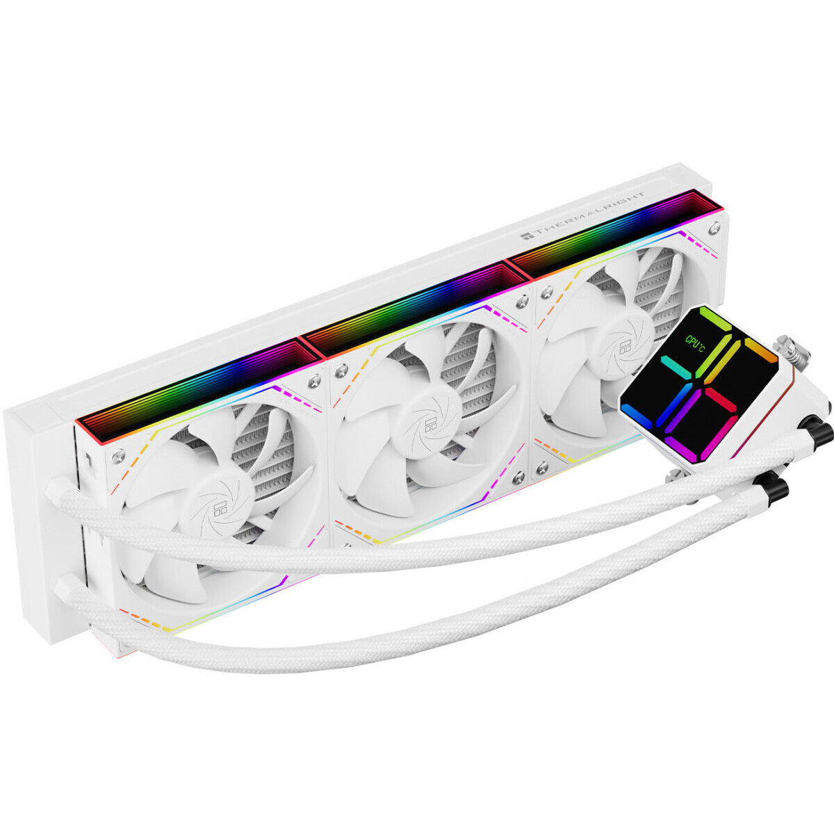 Flüssigkeitskühlsystem Thermalright Magic Qube 360 ARGB White - TRMQ360AW - Foto 2