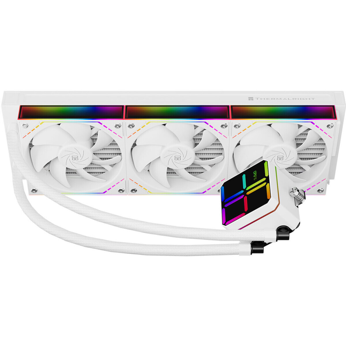 Flüssigkeitskühlsystem Thermalright Magic Qube 360 ARGB White - TRMQ360AW - Foto 4