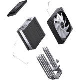 Refroidisseur Jonsbo CR-1000 MAX V2 ARGB Black