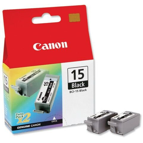 Kassette Canon BCI-15 Black - 8190A002