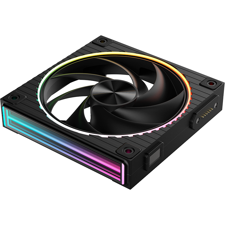 Gehäuselüfter Zalman ZM-DF120 A3 Black (3 pcs) - Foto 4