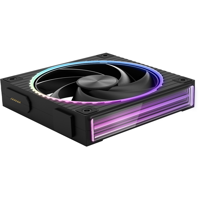 Gehäuselüfter Zalman ZM-DF120 A3 Black (3 pcs) - Foto 5