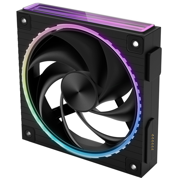 Gehäuselüfter Zalman ZM-DF120 A3 Black (3 pcs) - Foto 6
