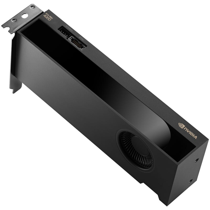 Grafikkarte NVIDIA Quadro RTX PRO 4000 Blackwell SFF Edition 24GB (900-5G195-2200-000) OEM - Foto 2