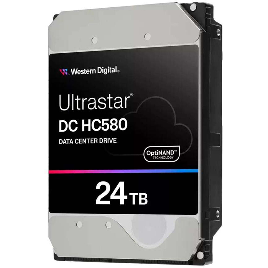 Festplatte 24TB SAS WD Ultrastar DC HC580 (0F62802) - WUH722424AL5204