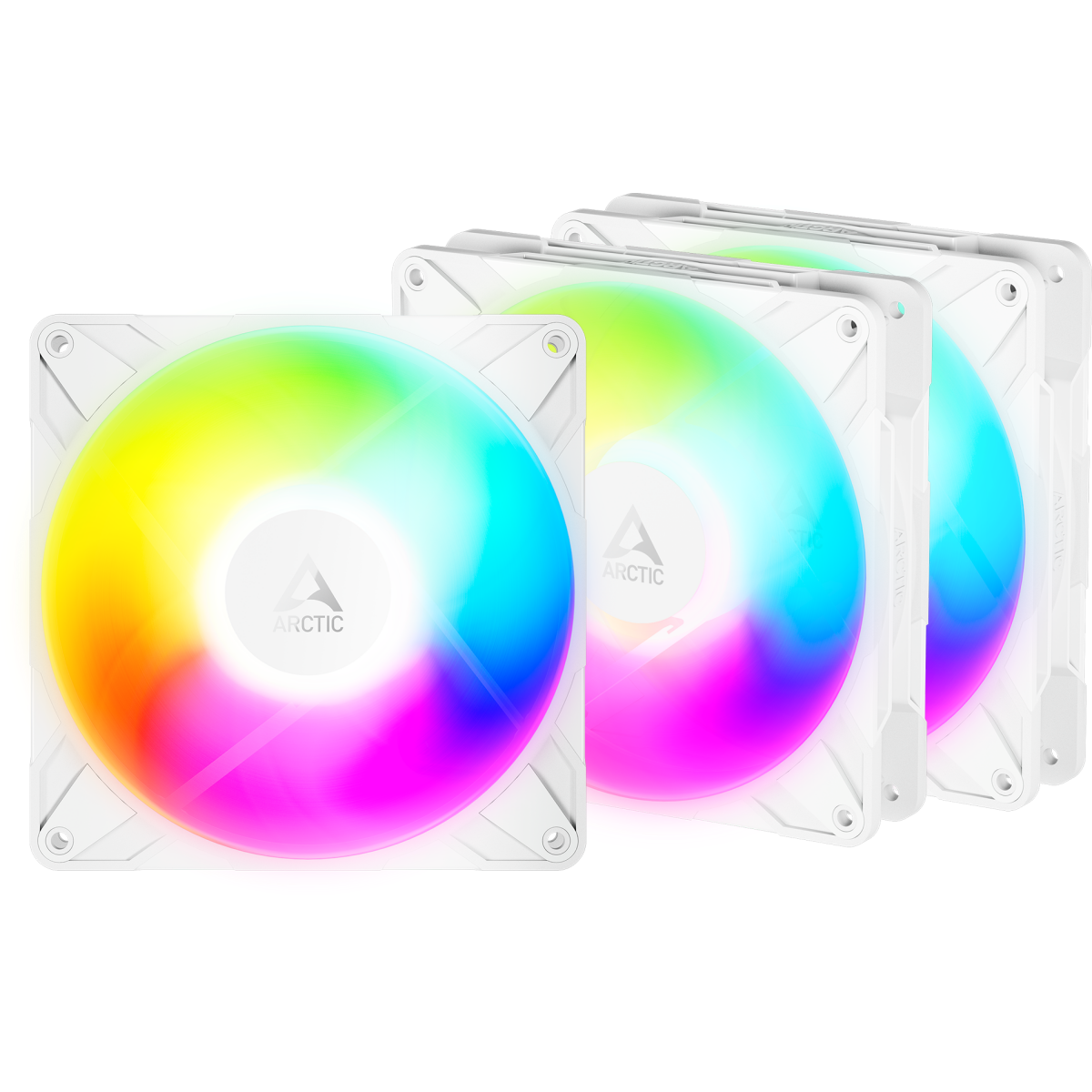 Gehäuselüfter Arctic P14 Pro Reverse A-RGB White (3 pcs) - ACFAN00328A