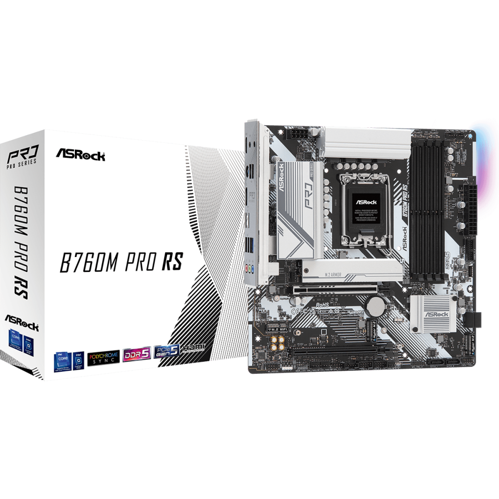 Mainboard ASRock B760M PRO RS - Foto 5