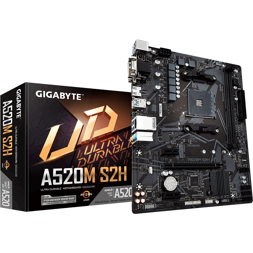 Pamatplate Gigabyte A520M S2H (A520M S2H) - foto 5