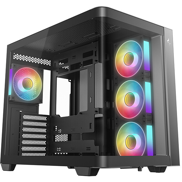 Gehäuse DeepCool CG530U 4F Black - R-CG530U-BKAGA4-G