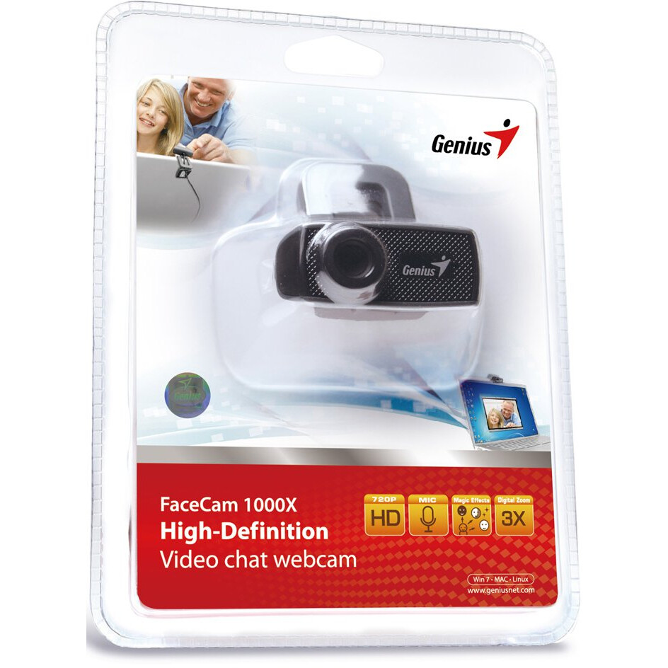 Webcam Genius FaceCam 1000X V2 - 32200003400 - Foto 2