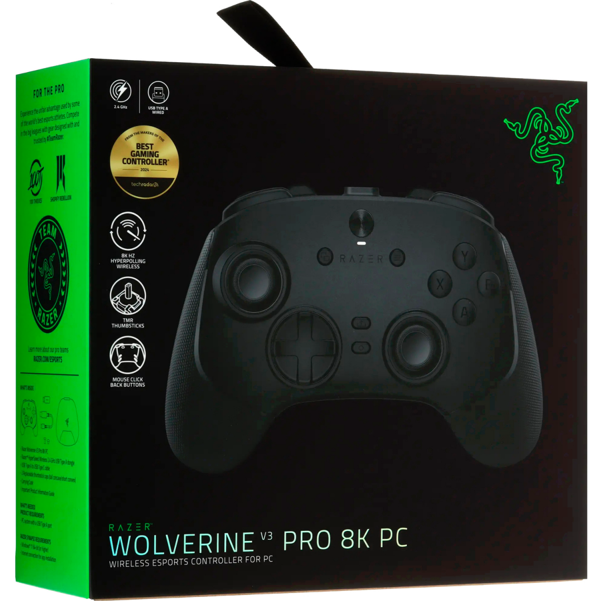 Gamecontroller Razer Wolverine V3 Pro 8K PC Black - RZ06-05540100-R3M1 - Foto 8