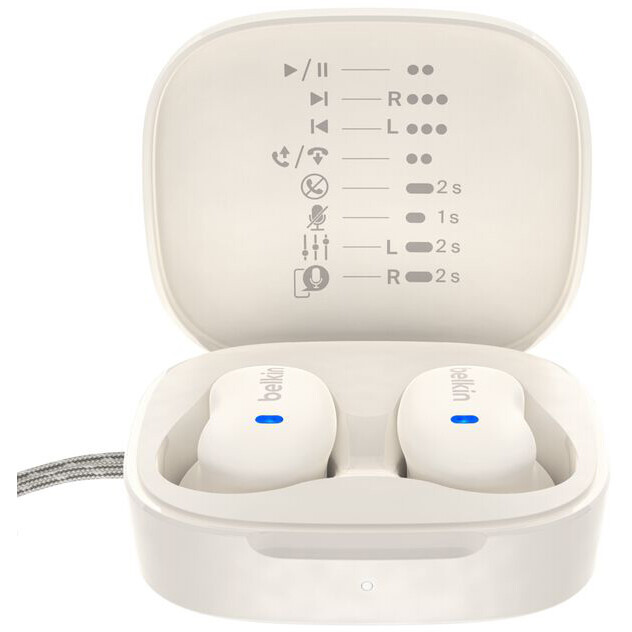 Headset Belkin SoundForm Anywhere Sand - AUC014hqCR