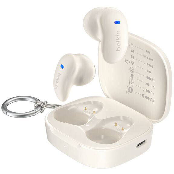 Headset Belkin SoundForm Anywhere Sand - AUC014hqCR - Foto 2