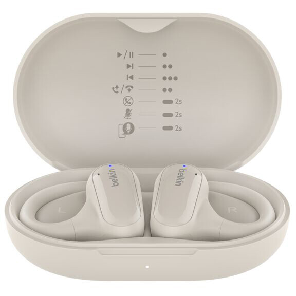Headset Belkin SoundForm ClearFit Open-Ear Sand - AUC013ctSA - Foto 3