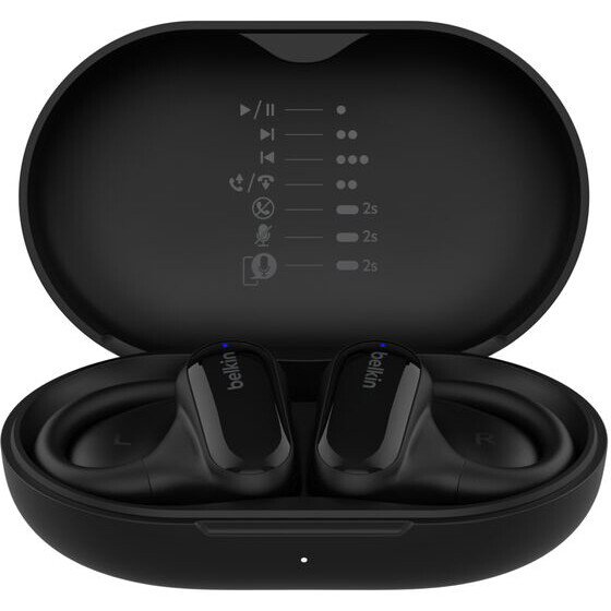 Headset Belkin SoundForm ClearFit Open-Ear Black - AUC013ctBK - Foto 3