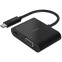 Adapter USB Type-C - VGA/USB Type-C, Belkin AVC001btBK