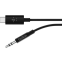 Kabel USB Type-C - 3.5 Jack, 0.9m, Belkin F7U079bt03-BLK - Foto 3