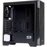 Datoru korpuss Zalman S3 TG Black